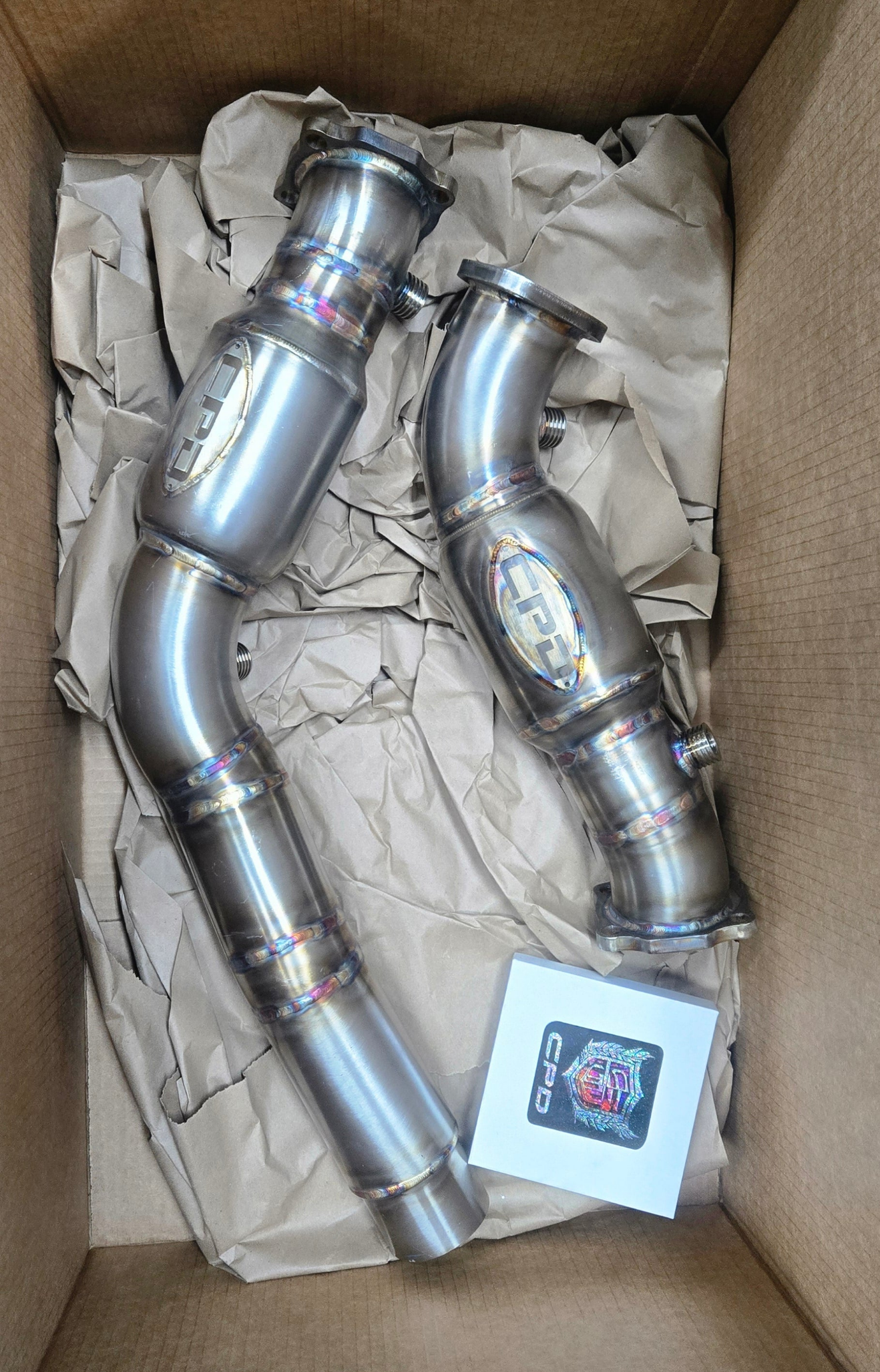 Cadillac CT4-V Blackwing Catless "Resonated" Downpipe