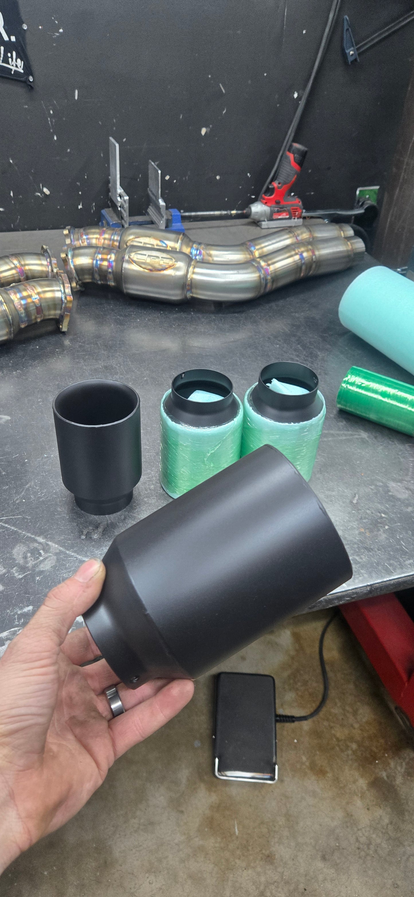 4" SLASH CUT Stainless Steel Slip on Exhaust Tip