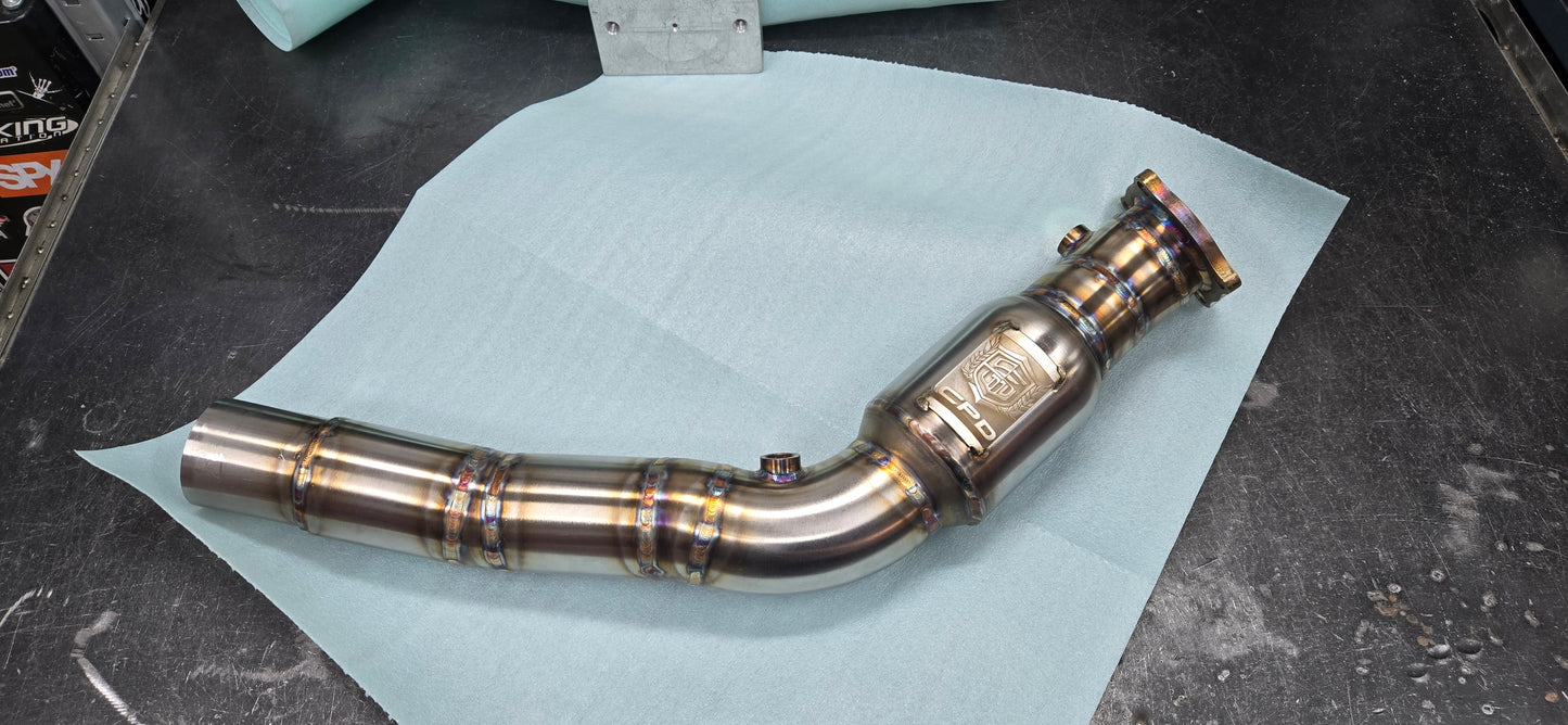 Cadillac CT4-V Blackwing Catless "Resonated" Downpipe
