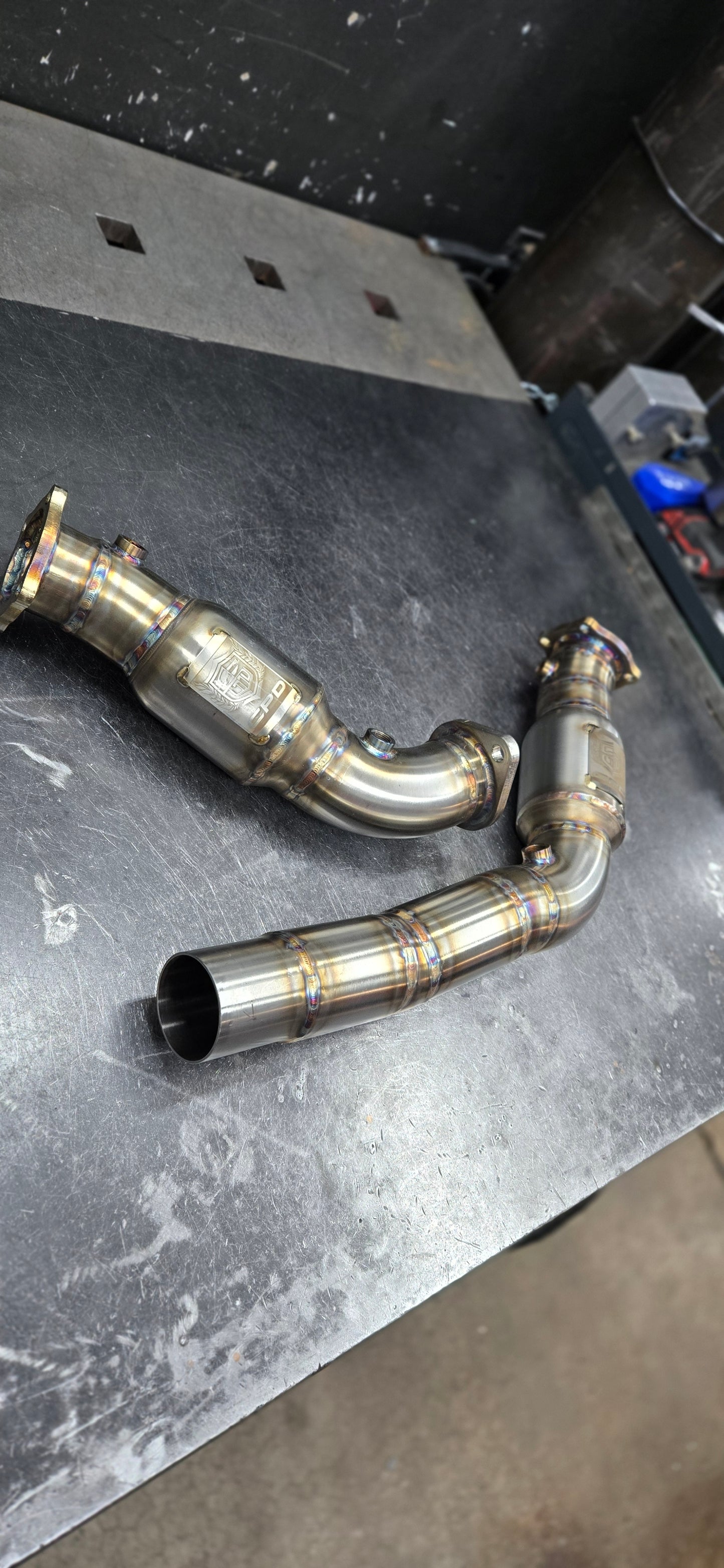 Cadillac CT4-V Blackwing Catless "Resonated" Downpipe
