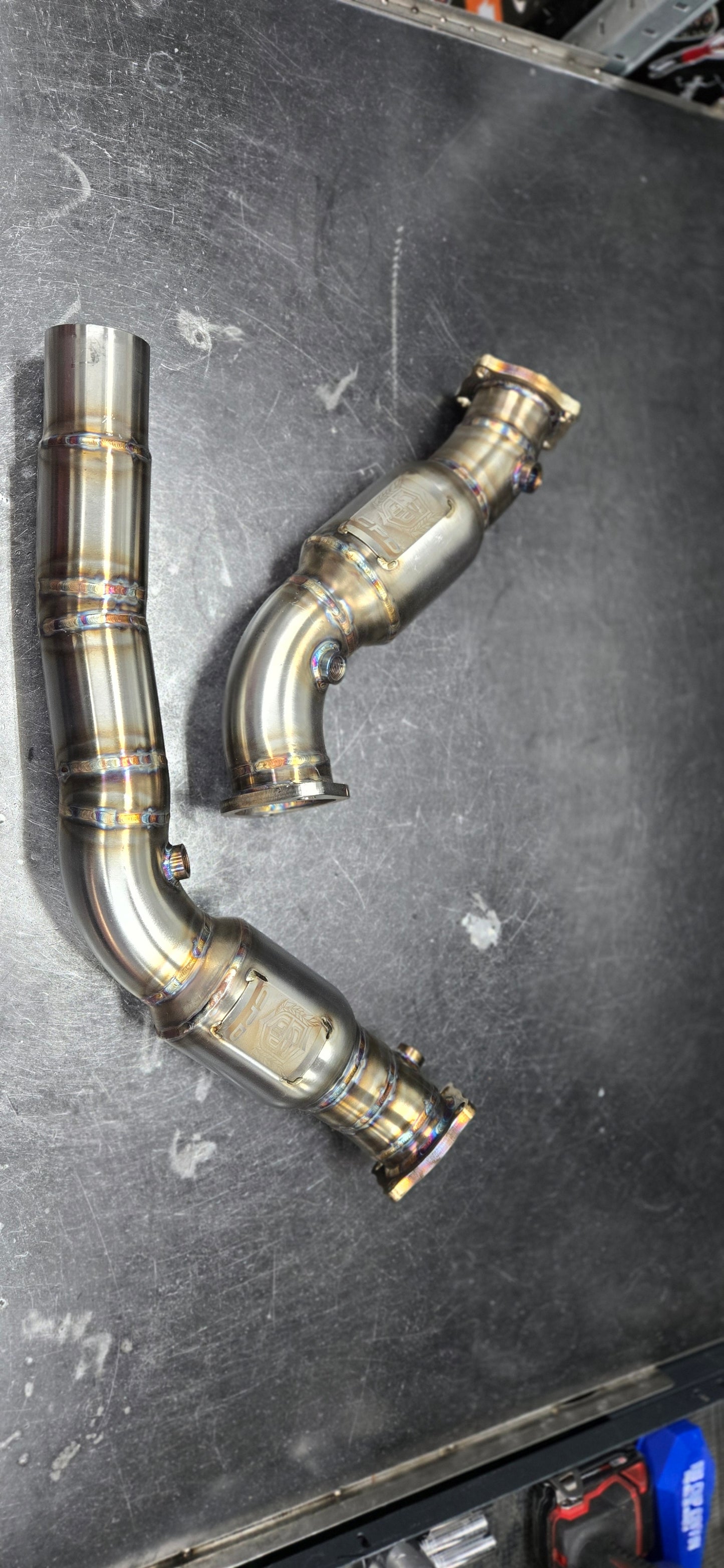 Cadillac CT4-V Blackwing Catless "Resonated" Downpipe