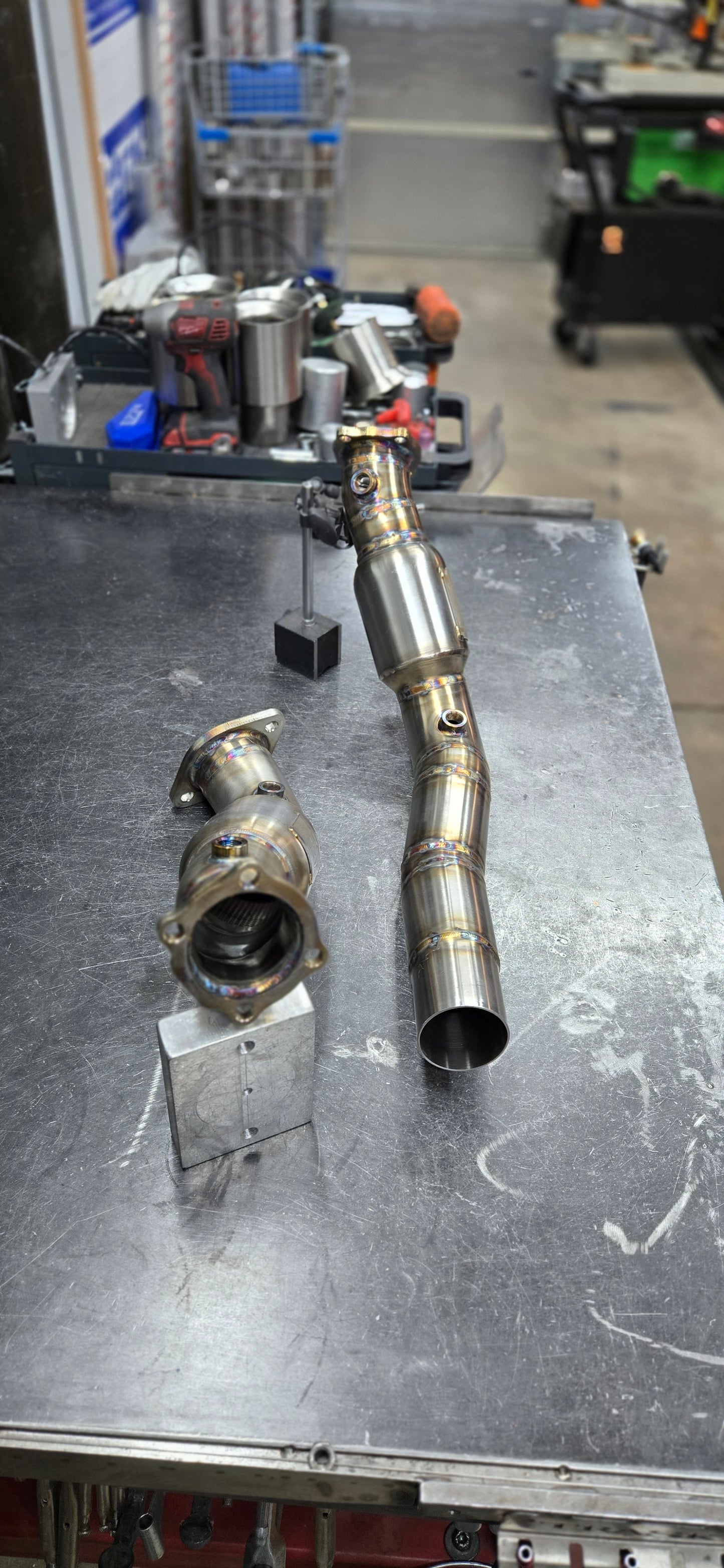 2020+ CPD CT4-V Blackwing GEN2 GESI HO 400CPSI Tig Welded Catted Downpipes