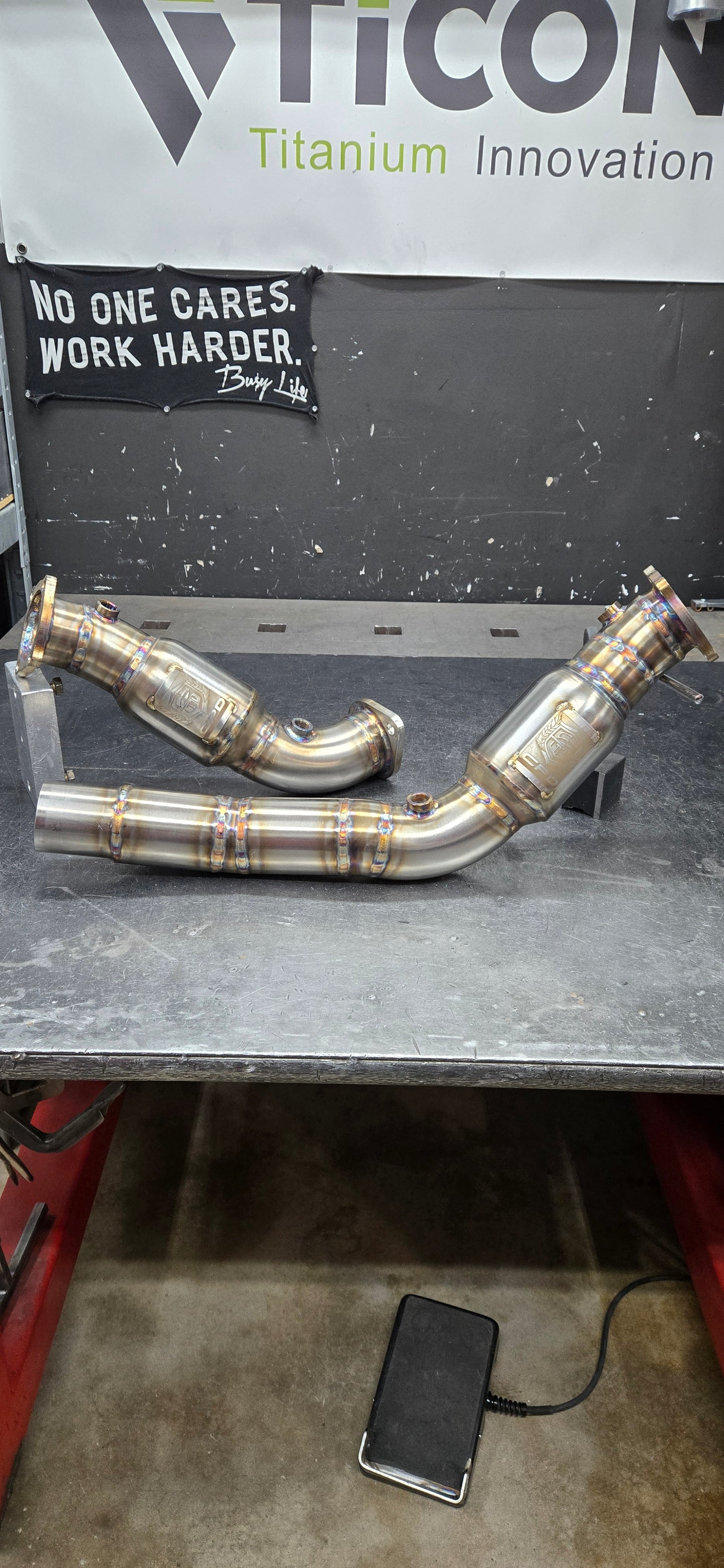 2020+ CPD CT4-V Blackwing GEN2 GESI HO 400CPSI Tig Welded Catted Downpipes