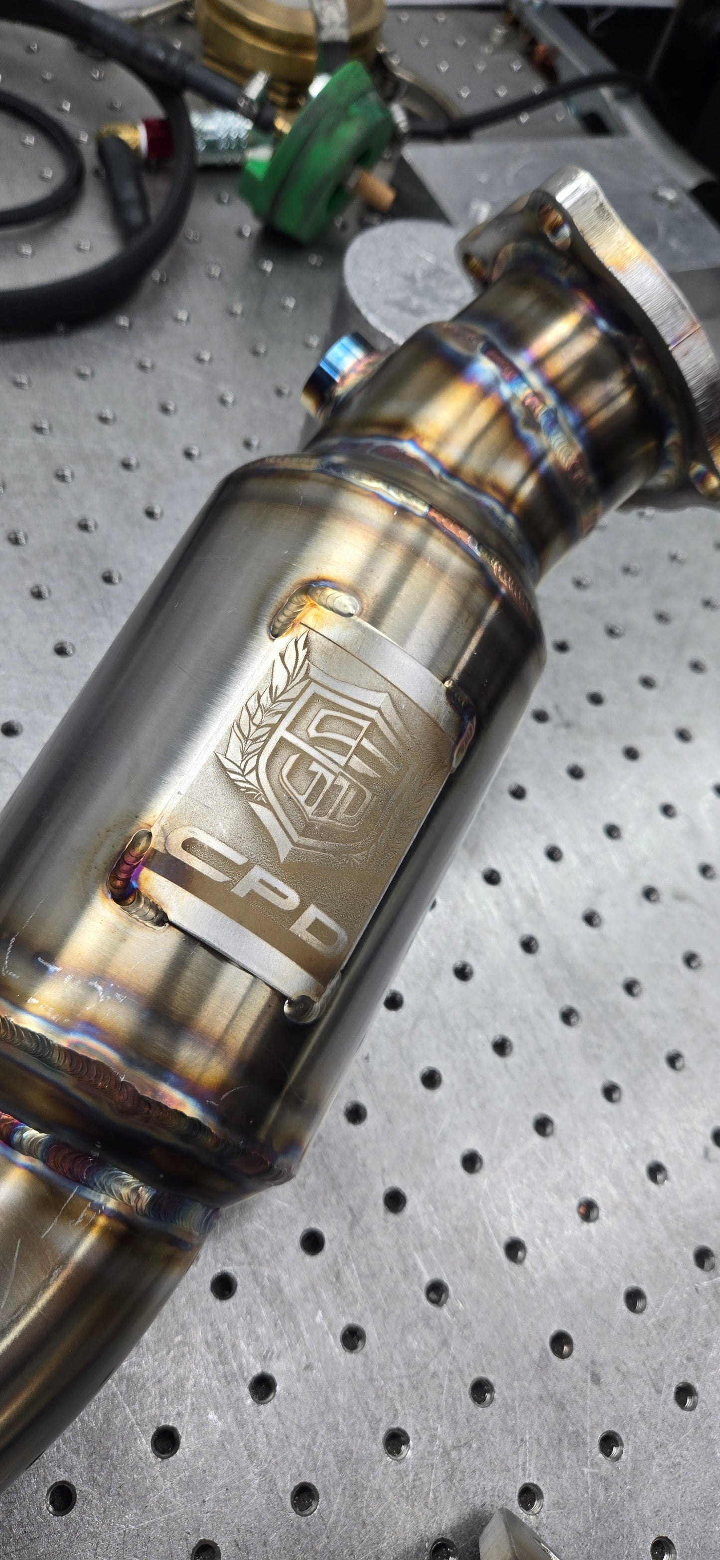 Cadillac CT4-V Blackwing Catless "Resonated" Downpipe