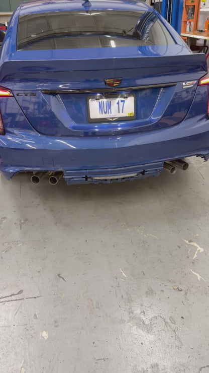 Cadillac CT5-V Blackwing Retro-Slip OEM Tip Axleback Exhaust