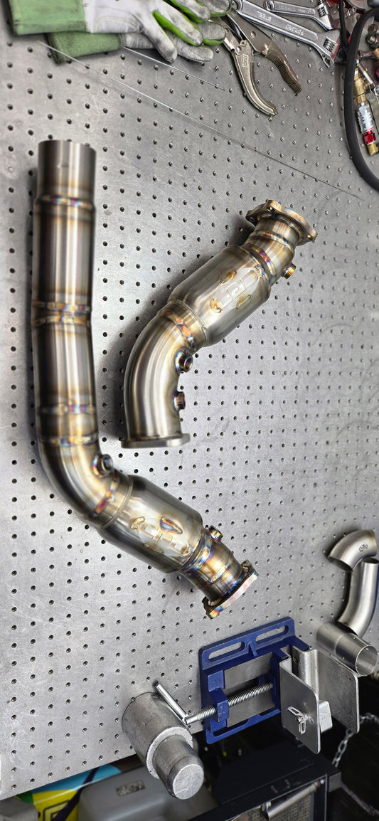 Cadillac CT4-V Blackwing Catless "Resonated" Downpipe