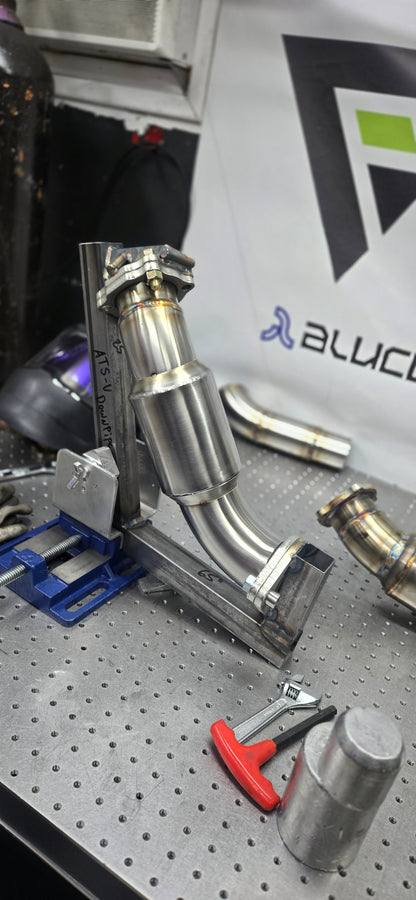Cadillac ATS-V Catless Resonated Downpipes