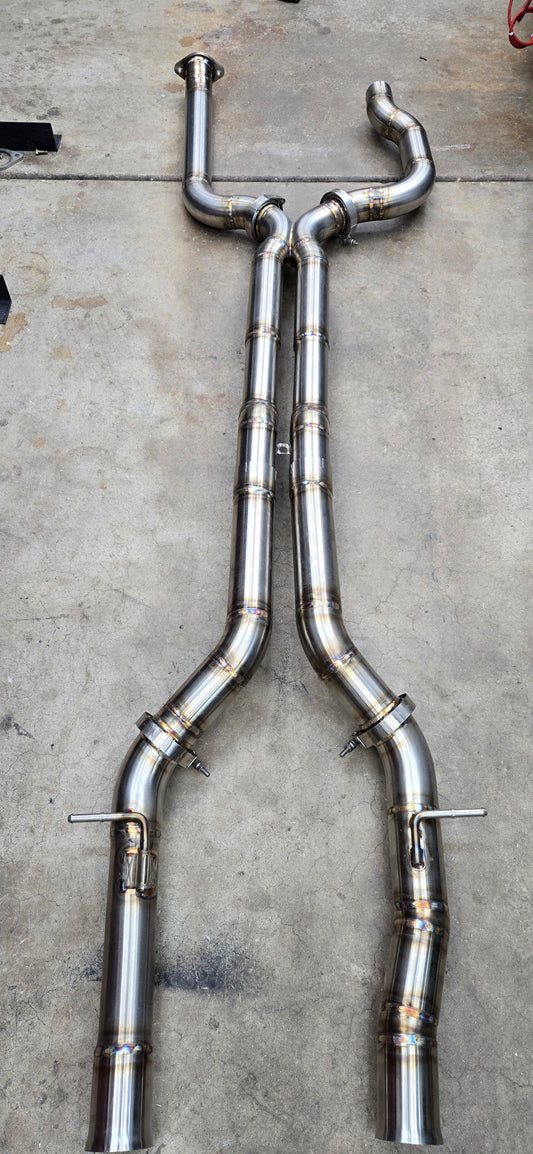 Cadillac ATS-V Mid-pipe X-pipe Section