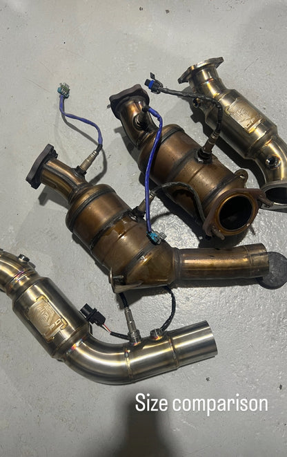 Cadillac ATS-V Catless Resonated Downpipes
