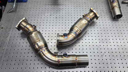 Cadillac ATS-V Catless Resonated Downpipes