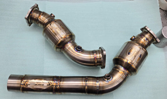 Cadillac CT4-V Blackwing Catless "Resonated" Downpipe