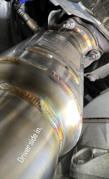 Cadillac ATS-V Catless Resonated Downpipes