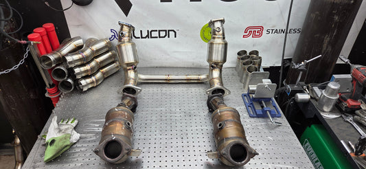 Cadillac CTS Vsport Downpipes